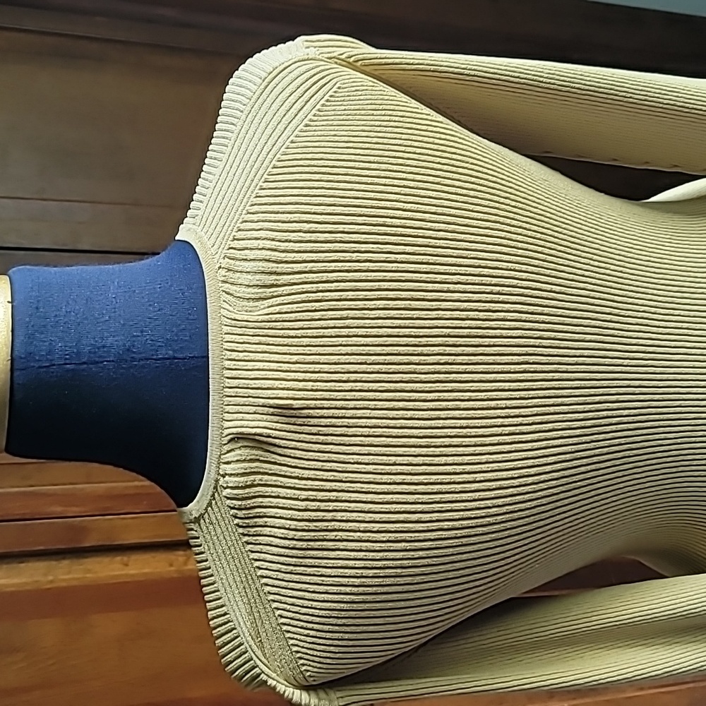 Jones NY jacket and sweater chartreuse wool quiet luxury coquette preppy - Picture 4 of 11